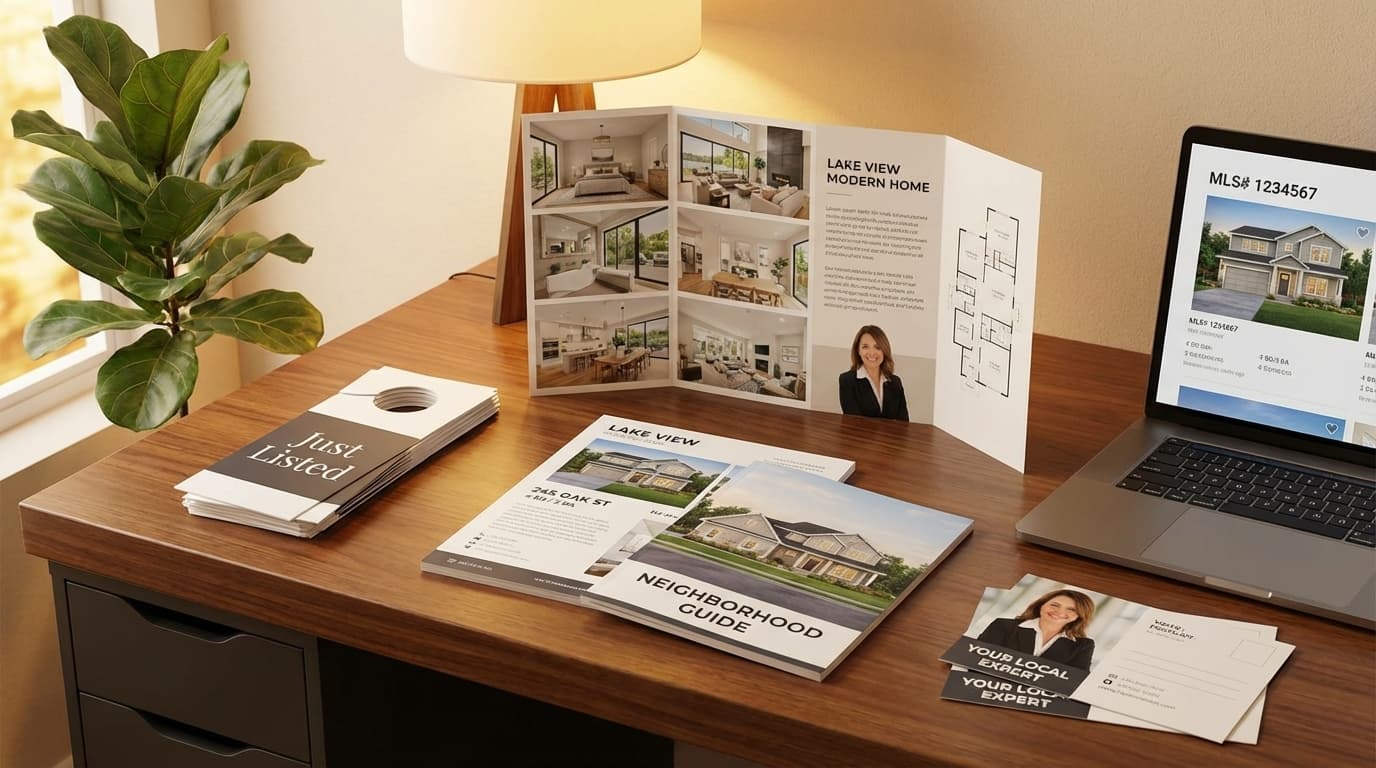 The Listing Marketing Kit: Website, Video, Flyers & Open House, Built From Your Shoot